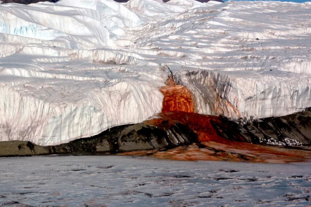 Misteri Air Terjun Darah Antartika Terungkap, Seperti Apa?