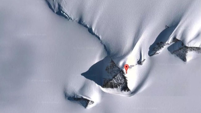 Misteri Piramida di Antartika yang "Disembunyikan" dalam Peta