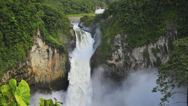 Misterius, Air Terjun Tertinggi di Ekuador Lenyap